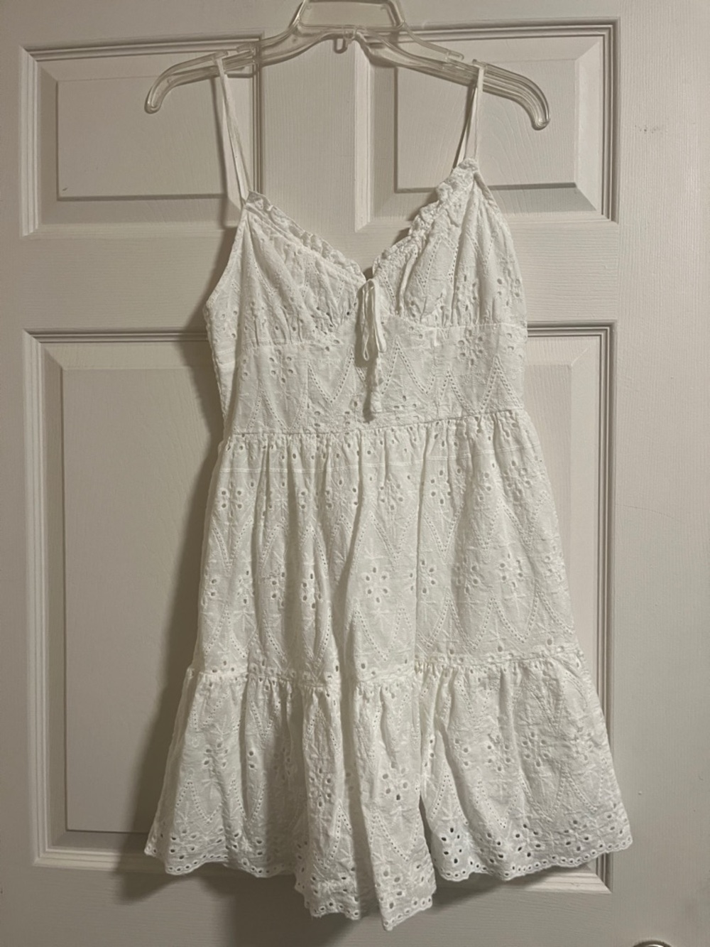 Simplee Apparel White Eyelet Sundress